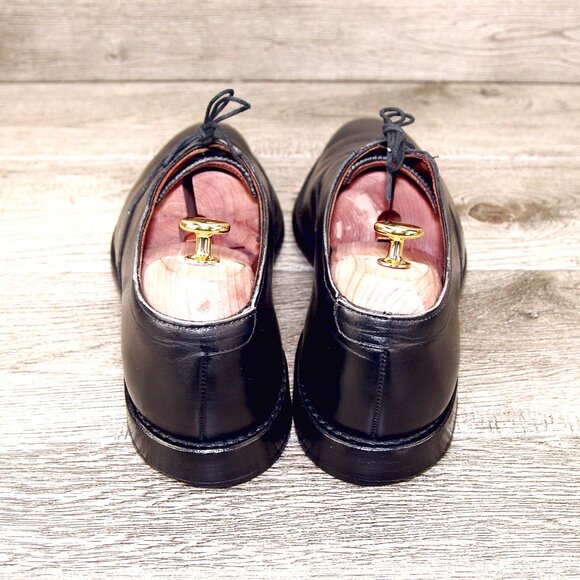 Allen Edmonds CARLYLE Plain Toe Oxford 11 D Black * add $15 new Trees - Picture 8 of 13